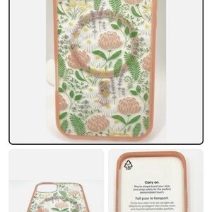 OtterBox Floral iPhone 16 Pro MAX - peachy bloom